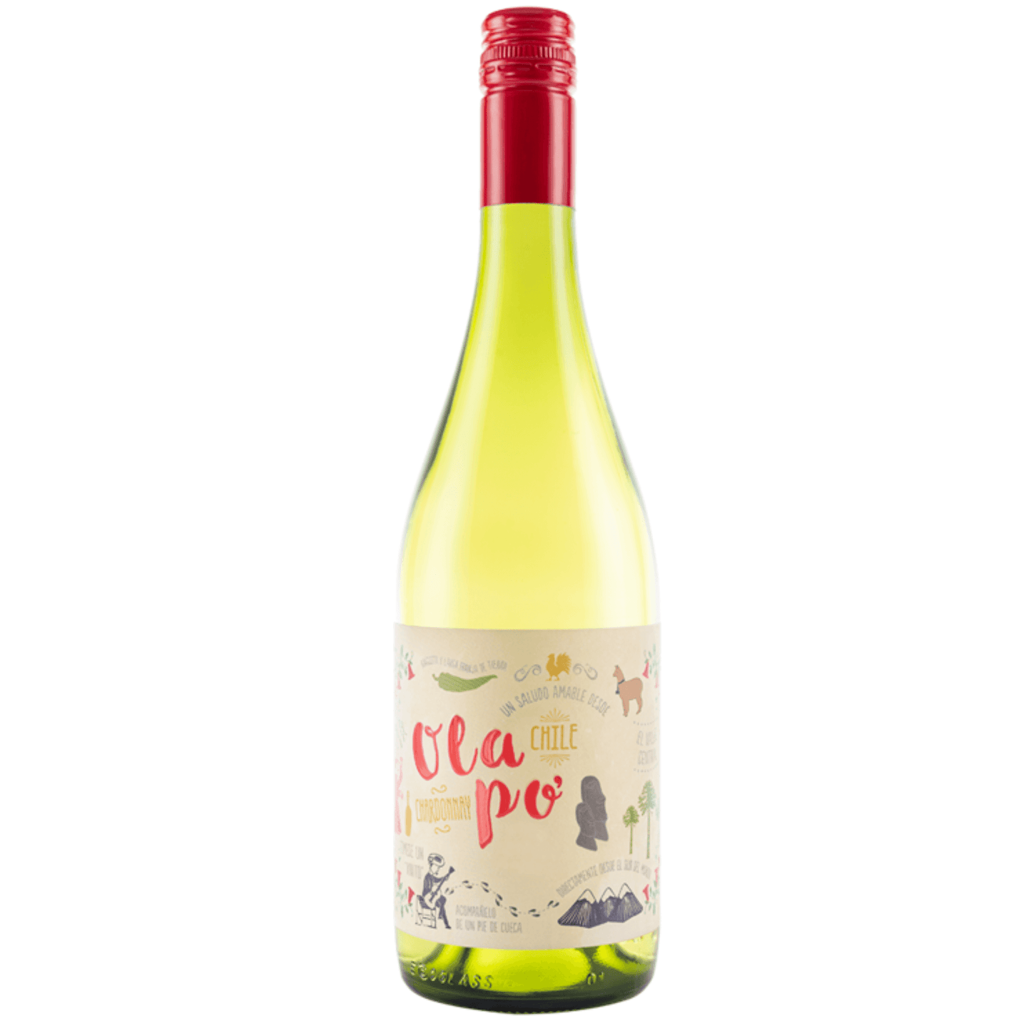 Vinho Branco Seco Chardonnay Ola Po - SP VINO