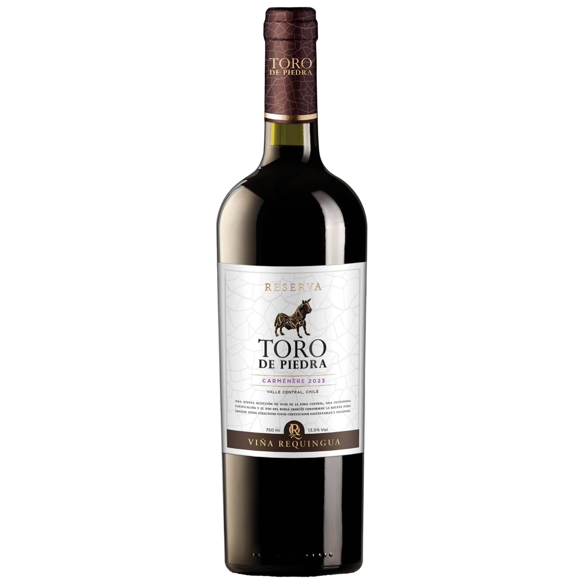 Vinho Tinto Seco Carmenere Toro de Piedra